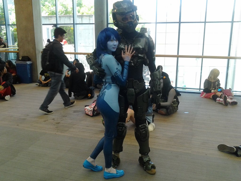 Master Chief And Cortana By Elvampile