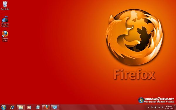 Firefox Windows Themes Wallpaper Background