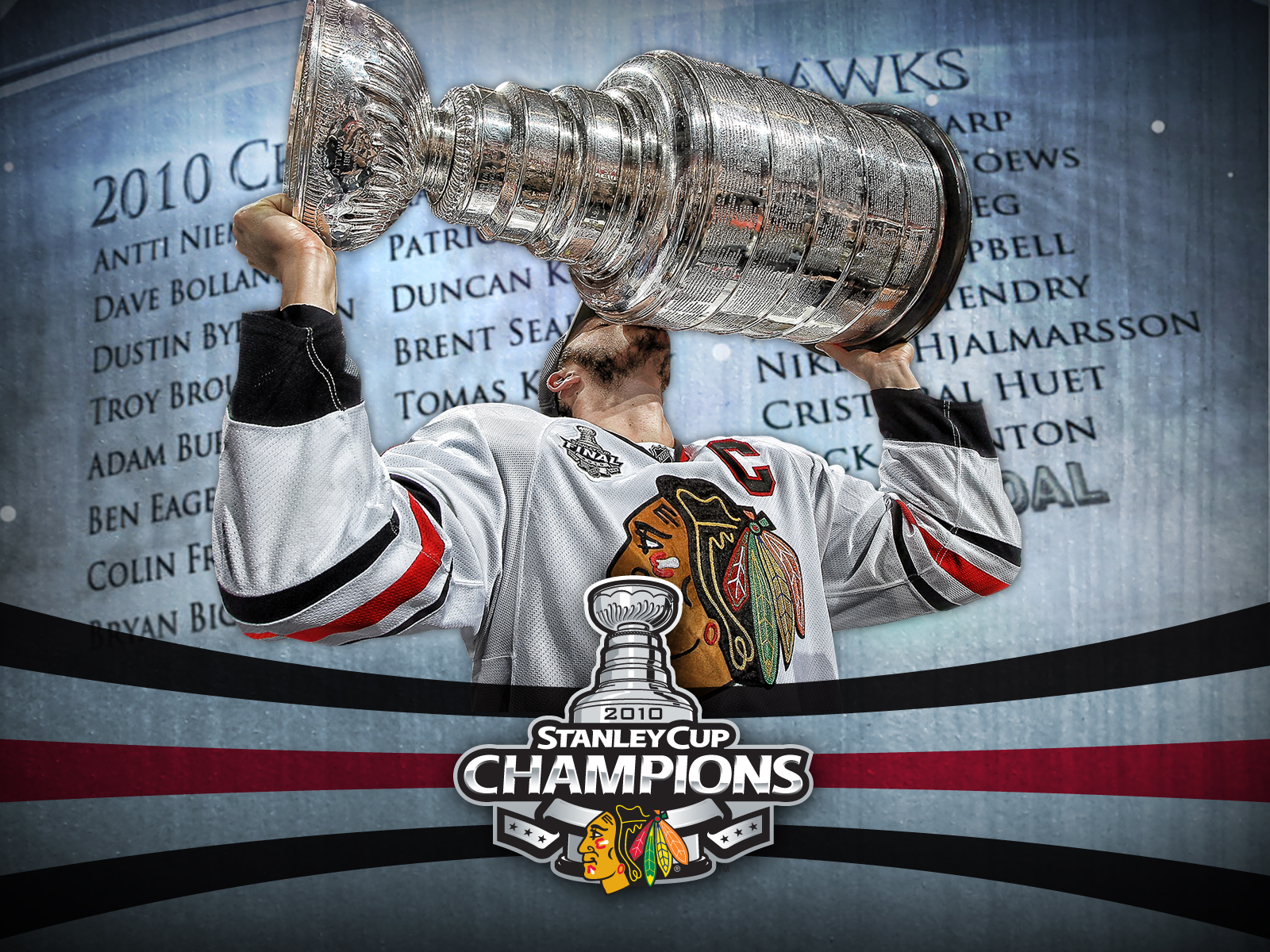 Widescreen Stanley Cup Champs Toews