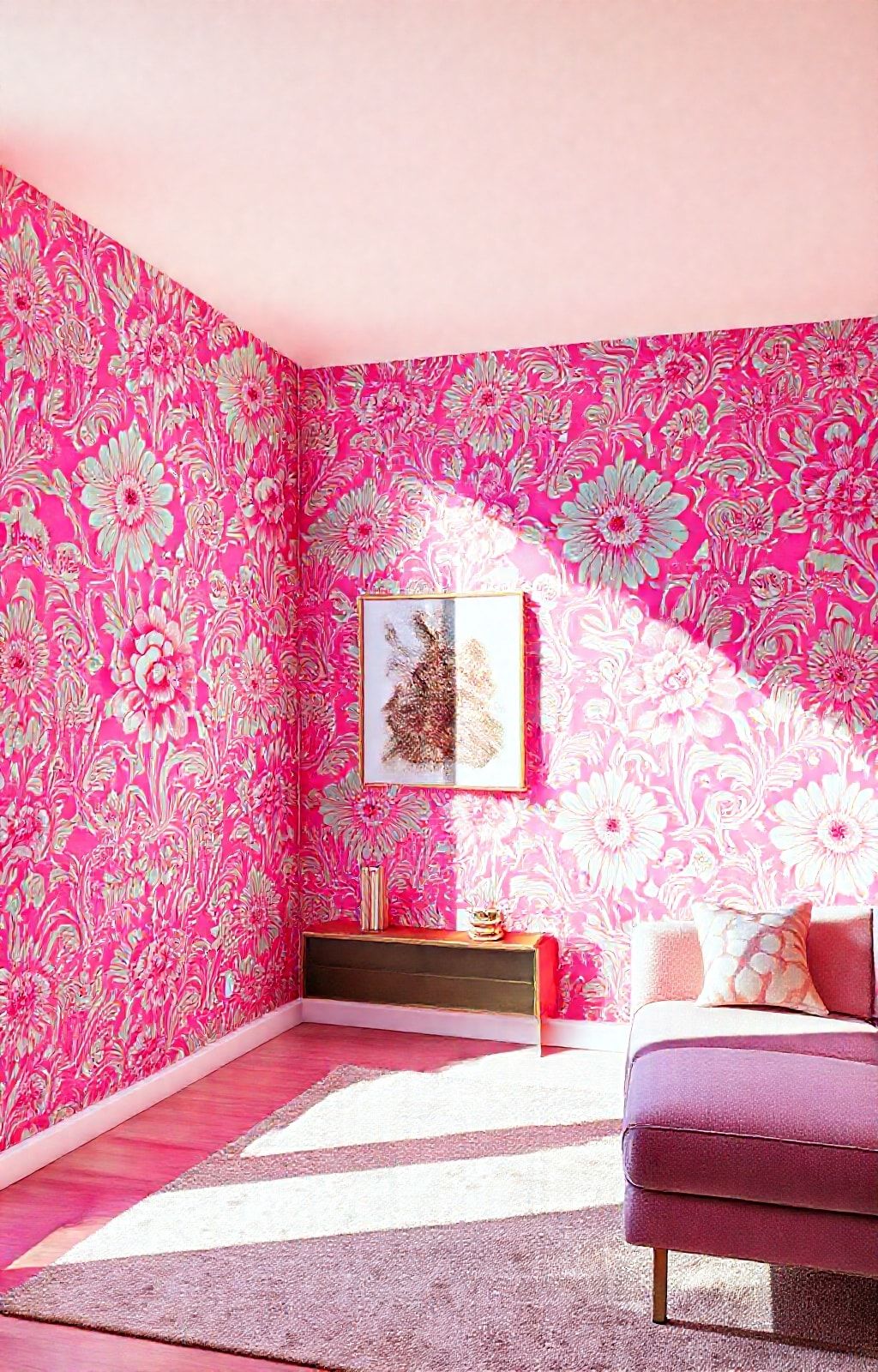 Bright Pink Wallpaper