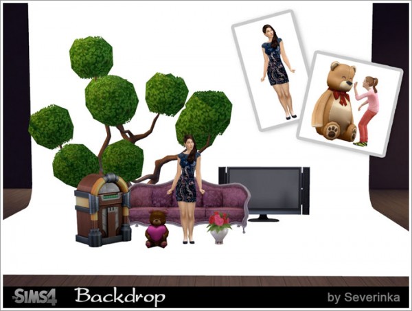 From Sims By Severinka White Background For Filming