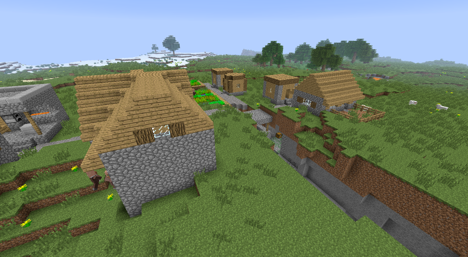 Minecraft Seed Village With Blacksmith Seeds