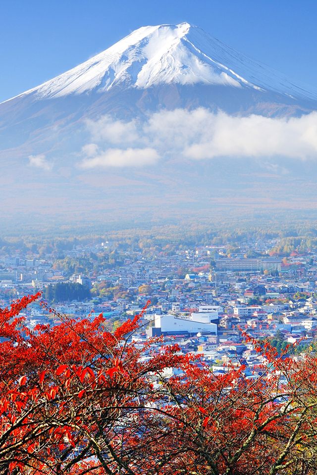 Japan Mount Fuji Wallpaper Mtfuji Travel iPhone