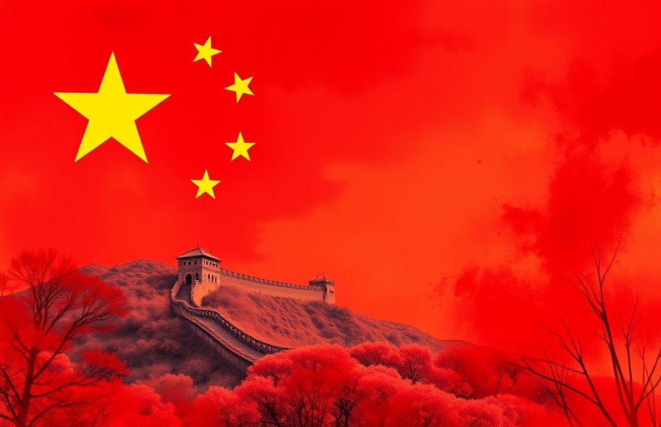 China Flag Wallpaper