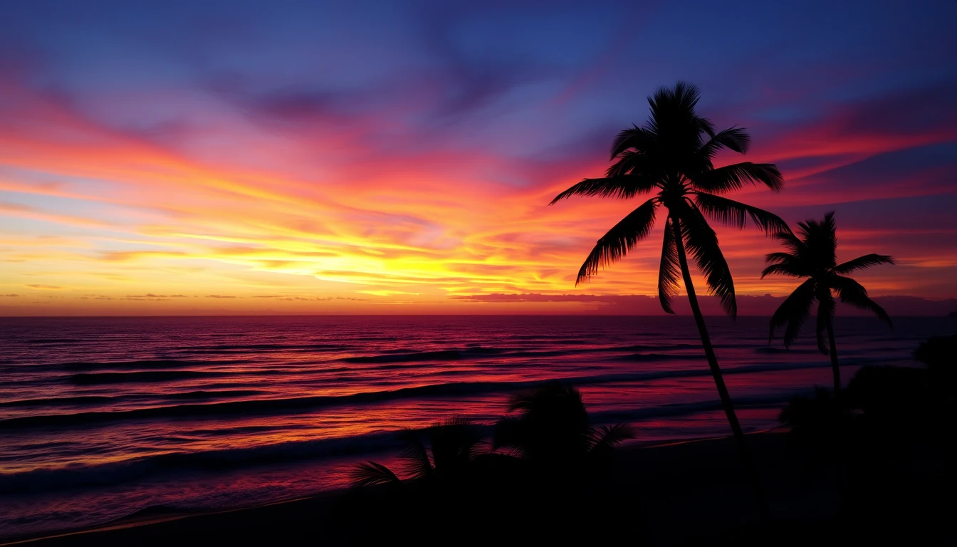 Ocean Sunset Wallpaper