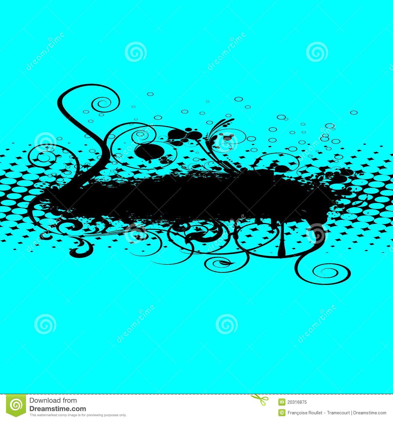 Turquoise And Black Wallpaper Desktop Background