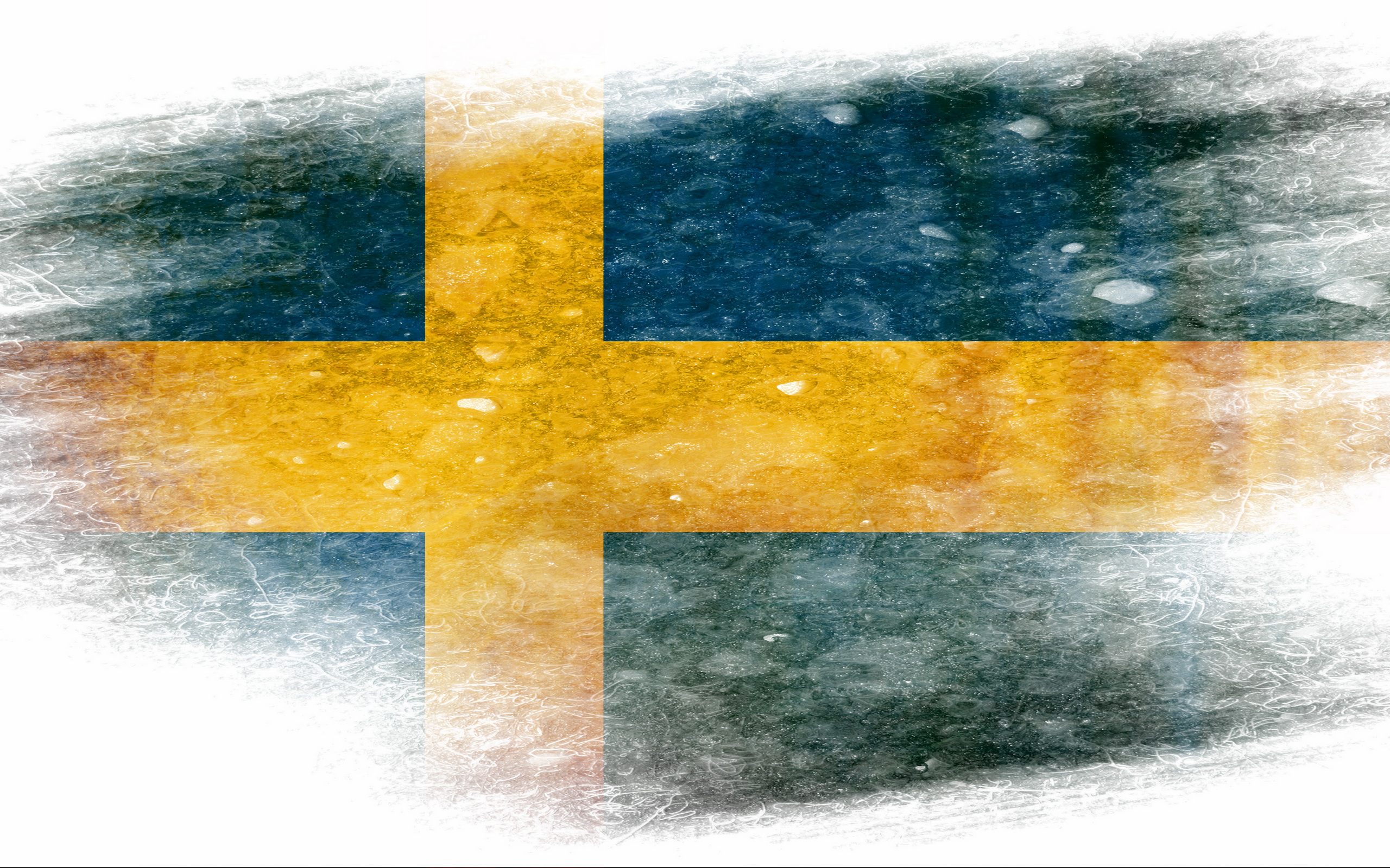 Flag Of Sweden Puter Wallpaper Desktop Background