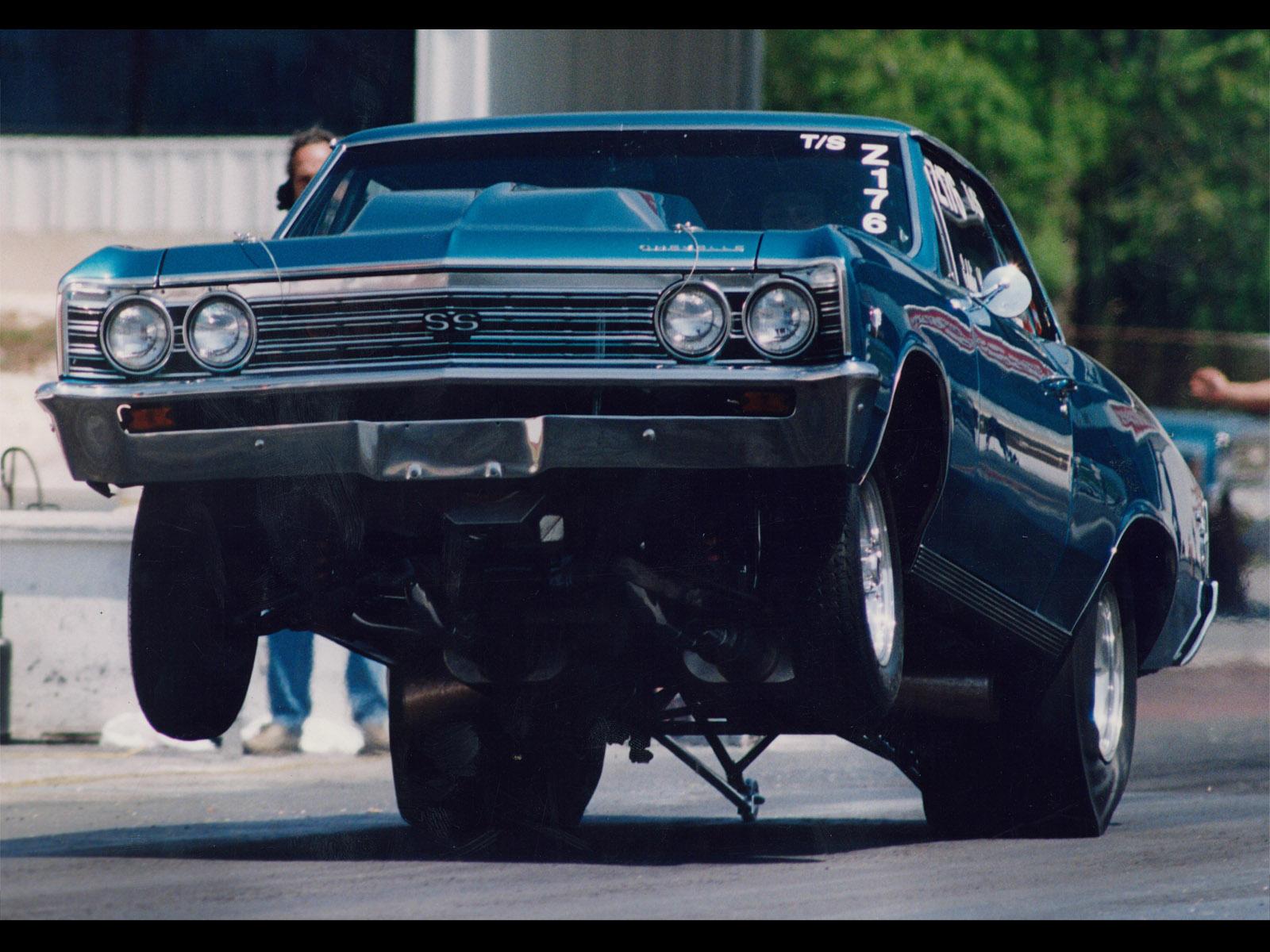 Drag Racing Hot Rod Muscle Cars Chevrolet Chevelle Track