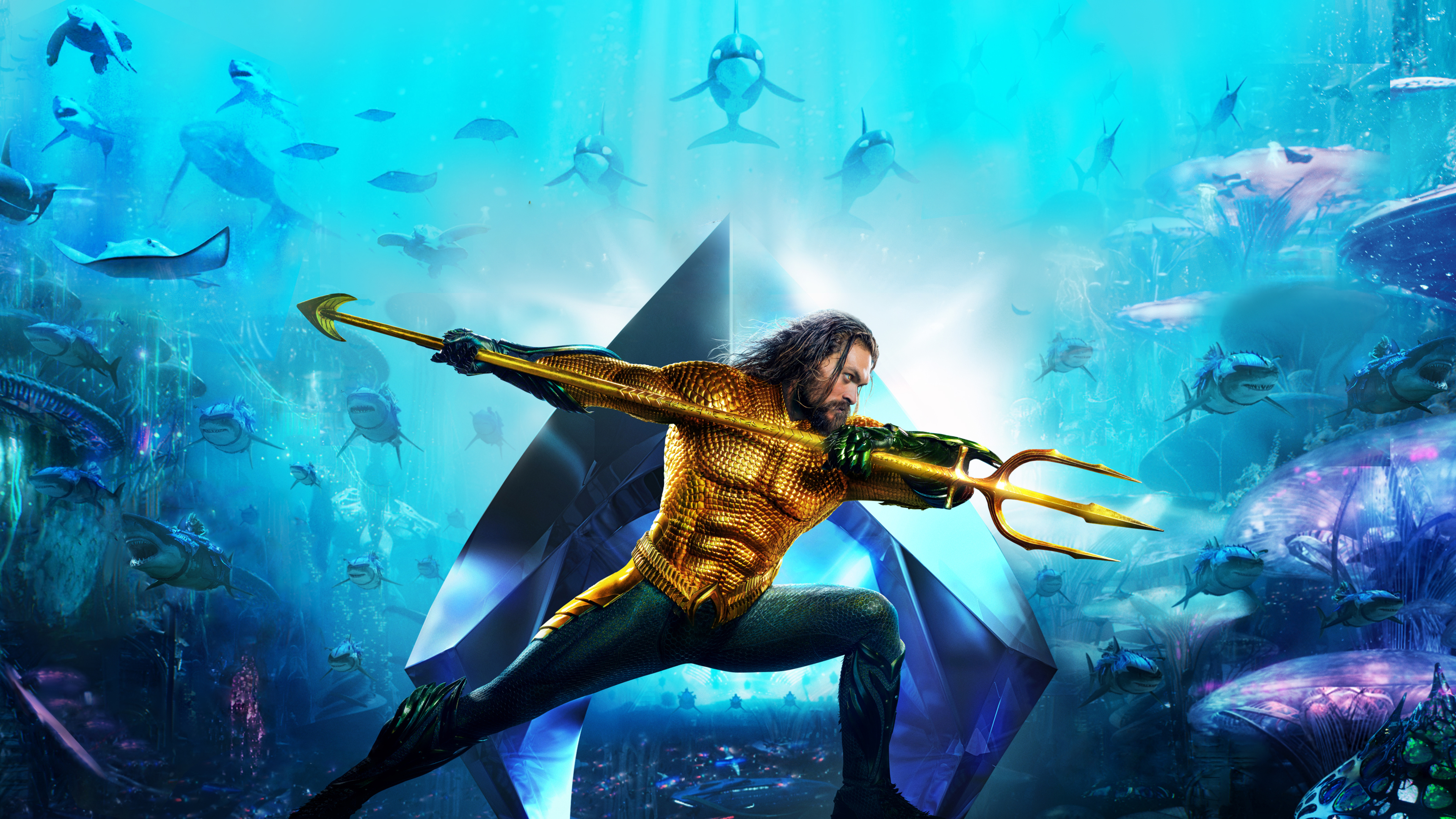 Aquaman Movie New Poster 4k HD Wallpaper