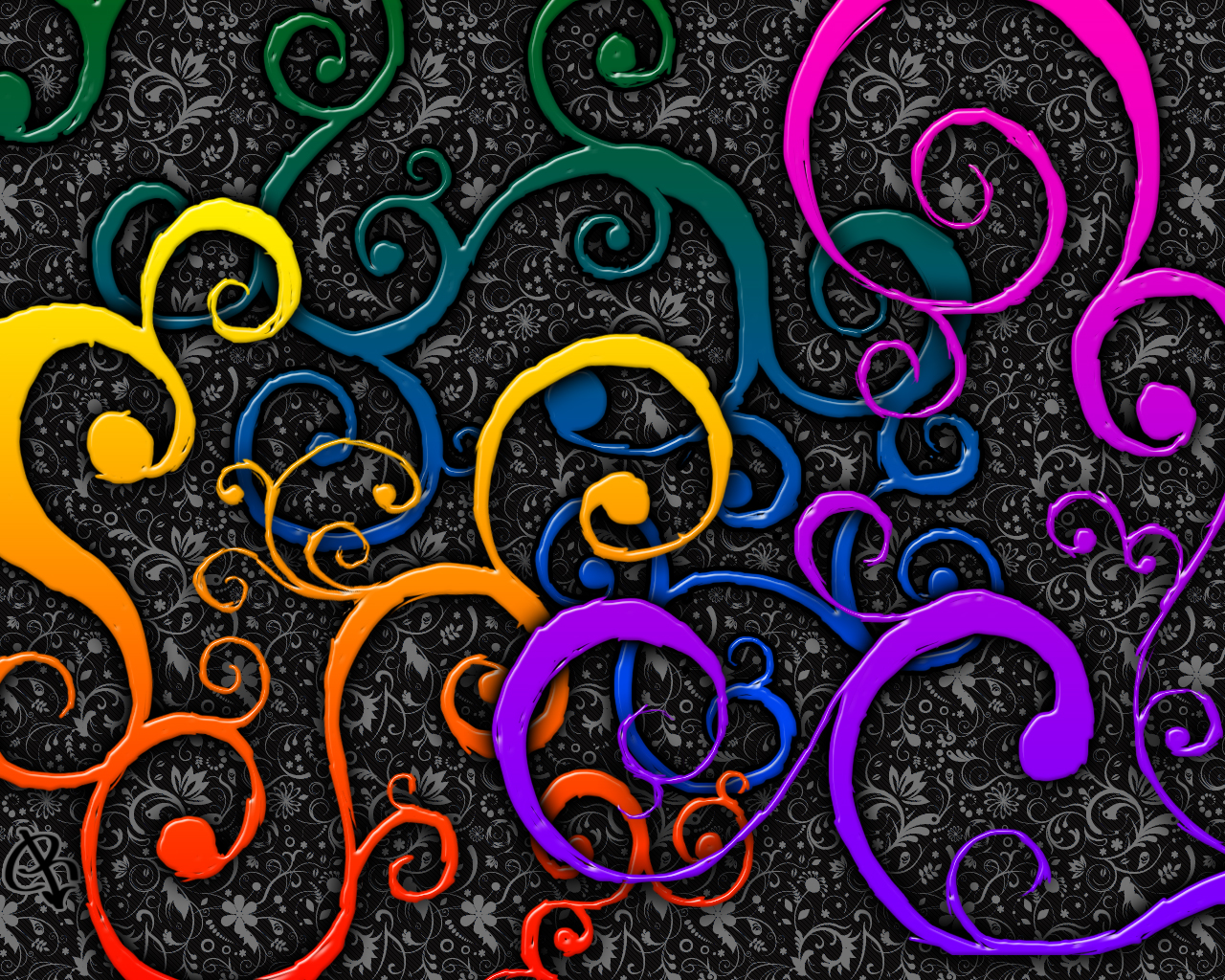 Colorful Desktop Background For