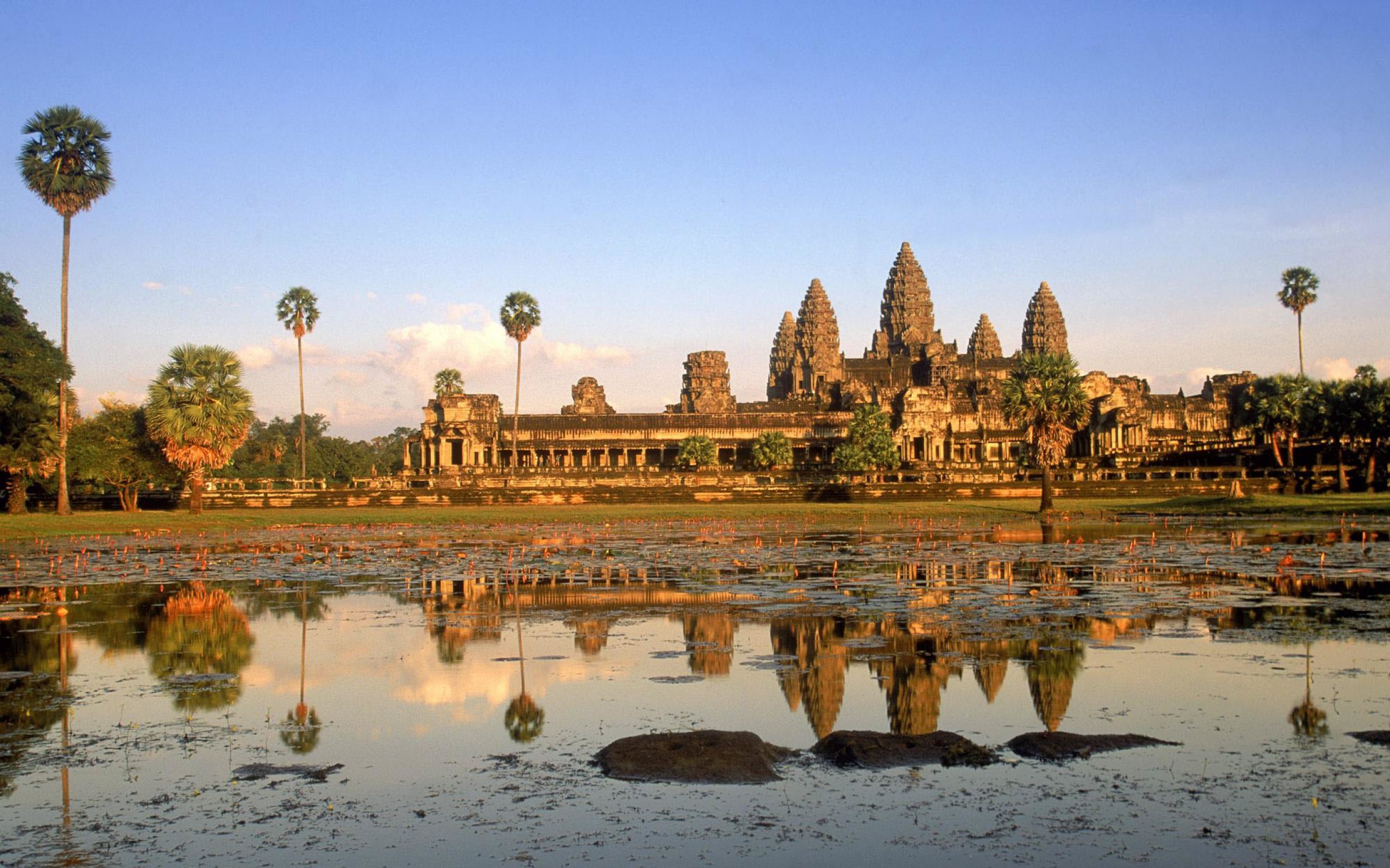 Angkor Wat Temple Wallpaper Of Camboida Historical Places