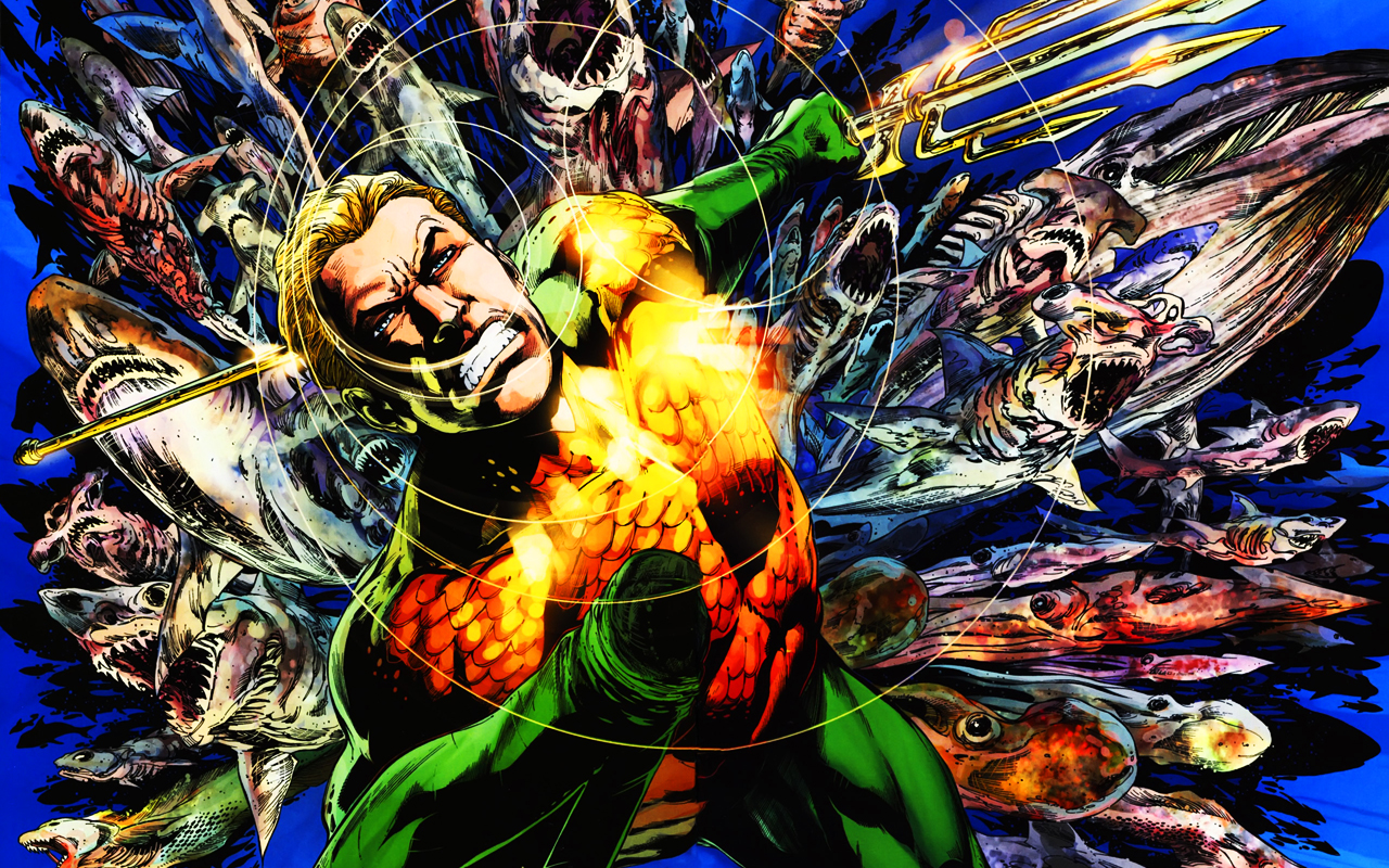 Aquaman Wallpaper Brightest Day Spread By Ivan