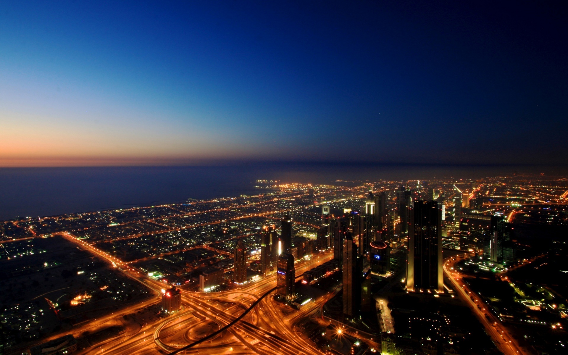 Dubai City Desktop Background