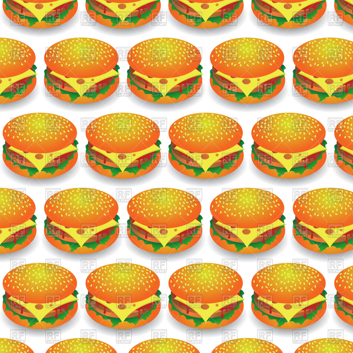 Hamburger Background Vector Image Of Background Textures