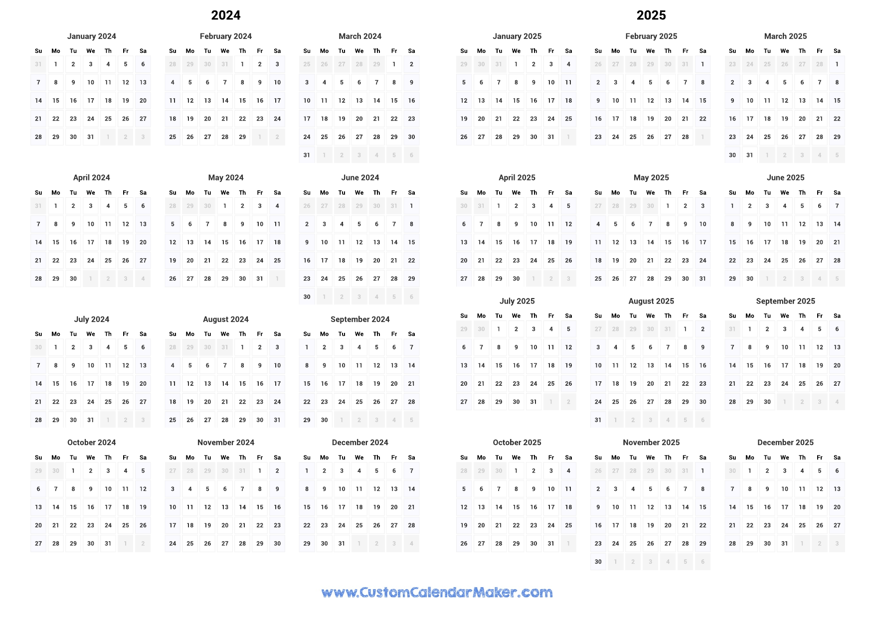Calendar Printable Wallpaper