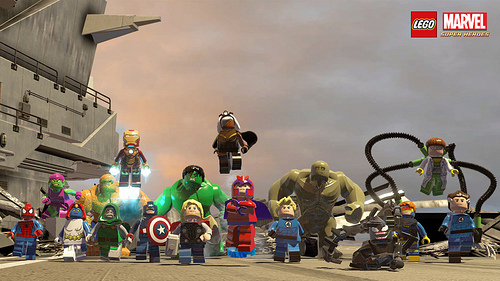 LEGO Marvel Super Heroes cast wallpaper   a photo on Flickriver 500x281