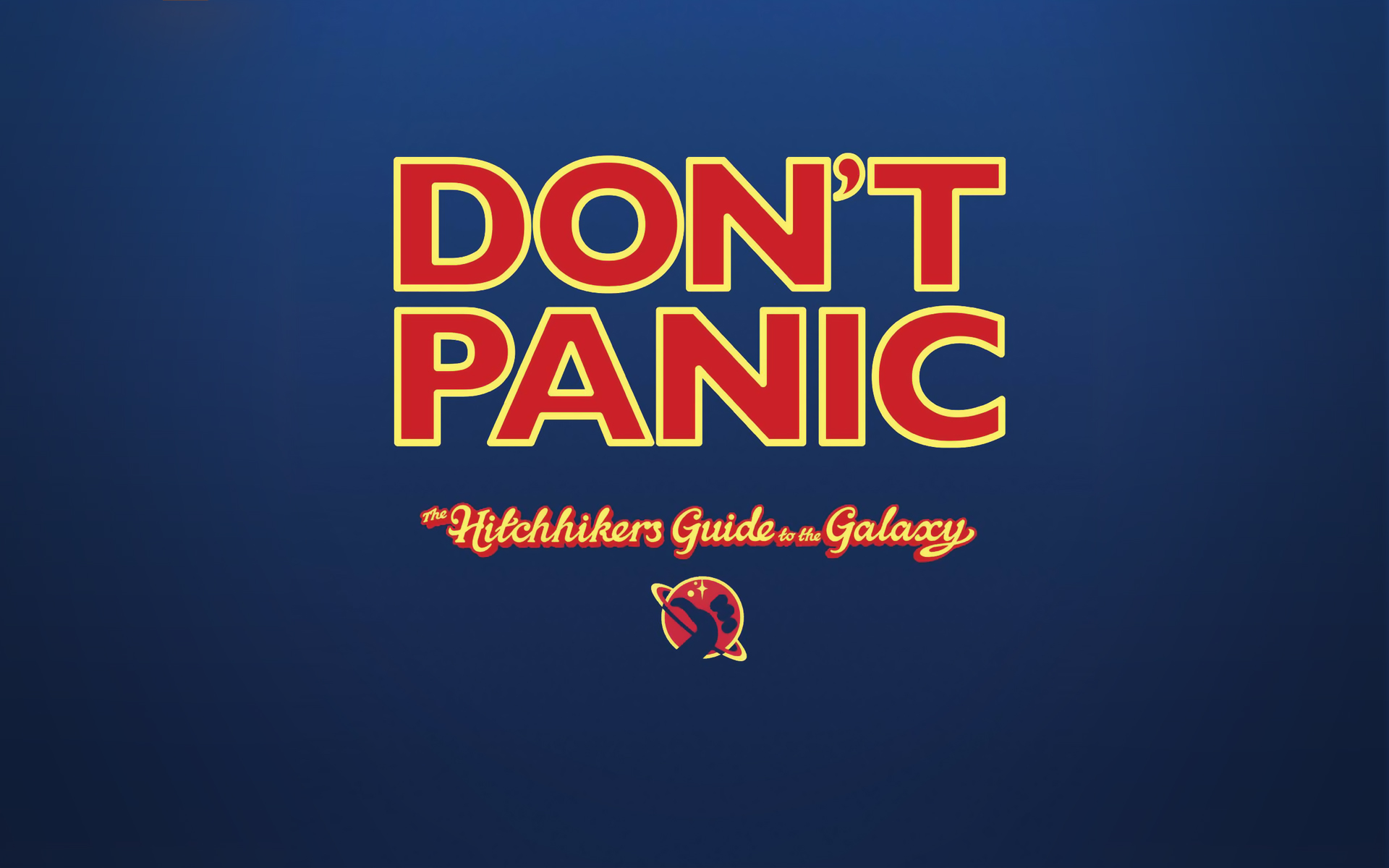 Hitchhikers Guide To The Galaxy Wallpaper LOLd Wallpaper   Funny