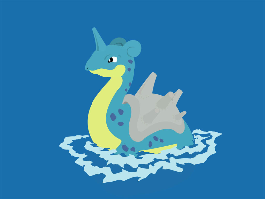 Lapras Wallpaper Navy By Xebeckle Il Ziluf