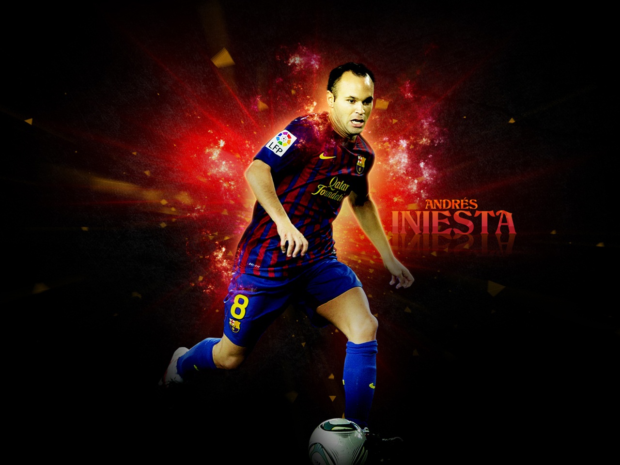 Andres Iniesta HD Wallpaper A All Type Sports
