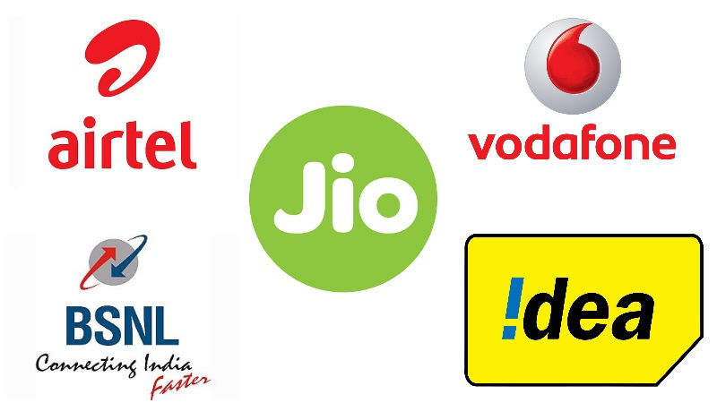 Jio Vs Airtel Vodafone Idea Bsnl Aircel The