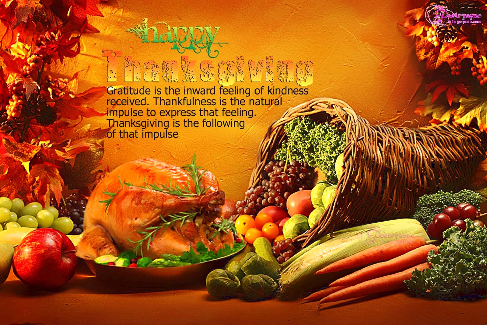 Happy Thanksgiving Day Clip Arts Image