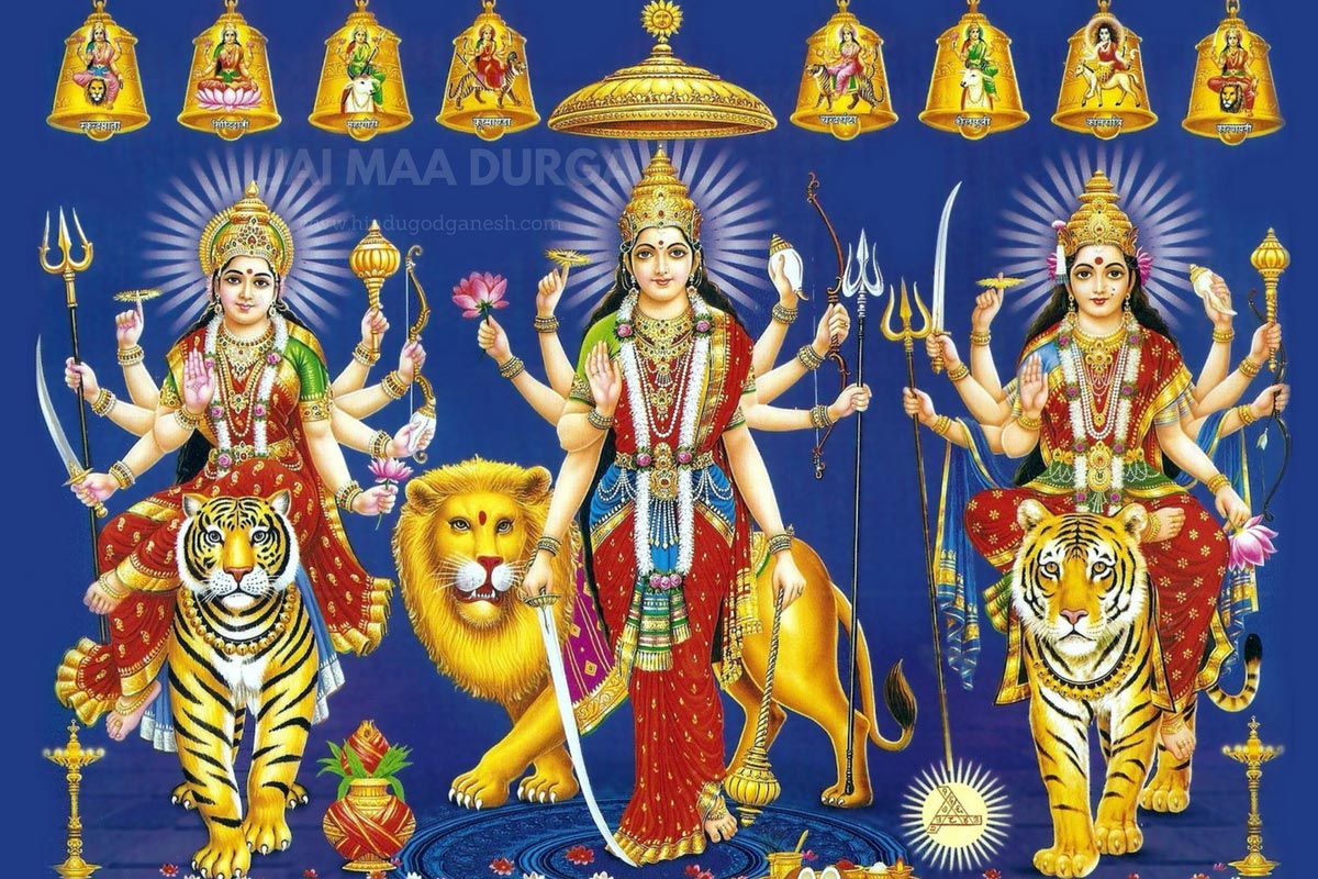 Maa Durga wallpaper full size hd free   Jai Mata Bhawani