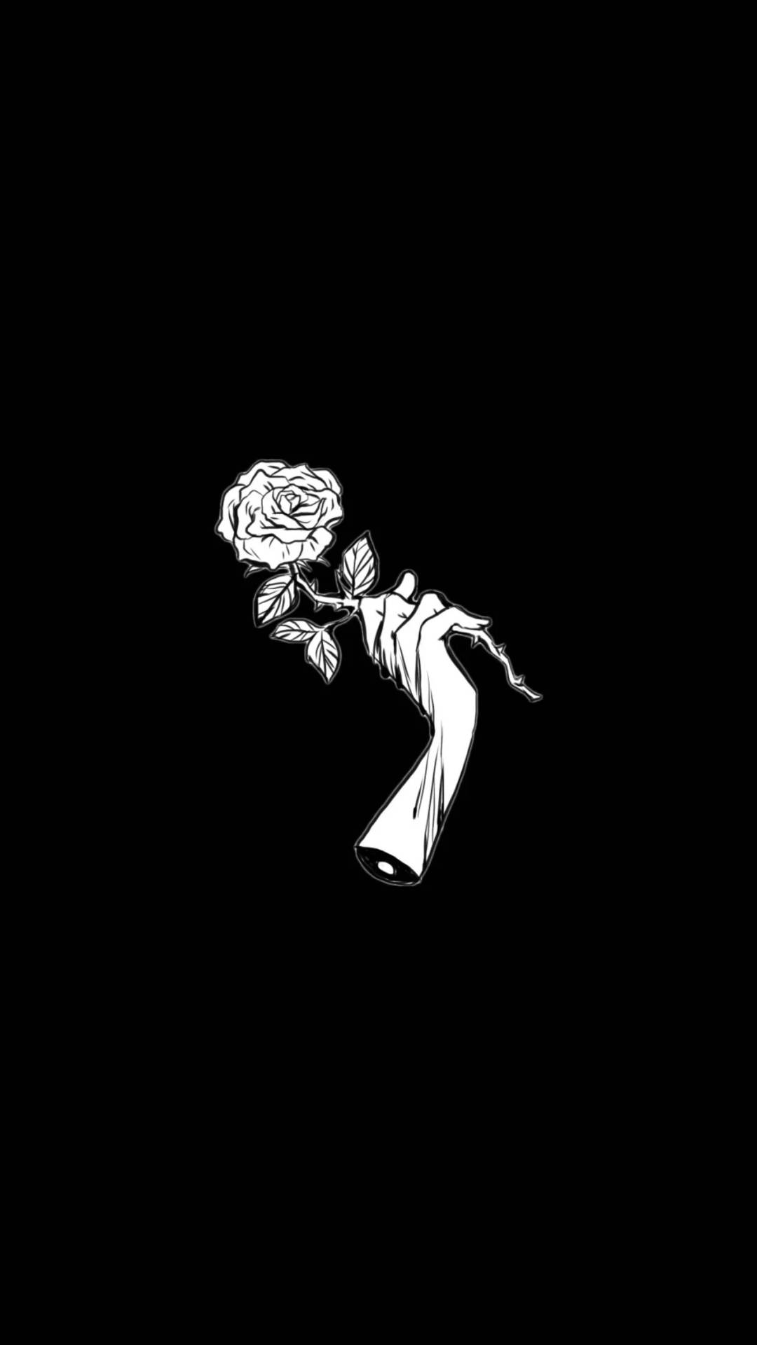 Black Aesthetic iPhone Wallpaper
