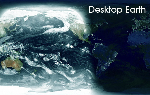 Desktop Earth un wallpaper dinamico per Windows che mostra immagini