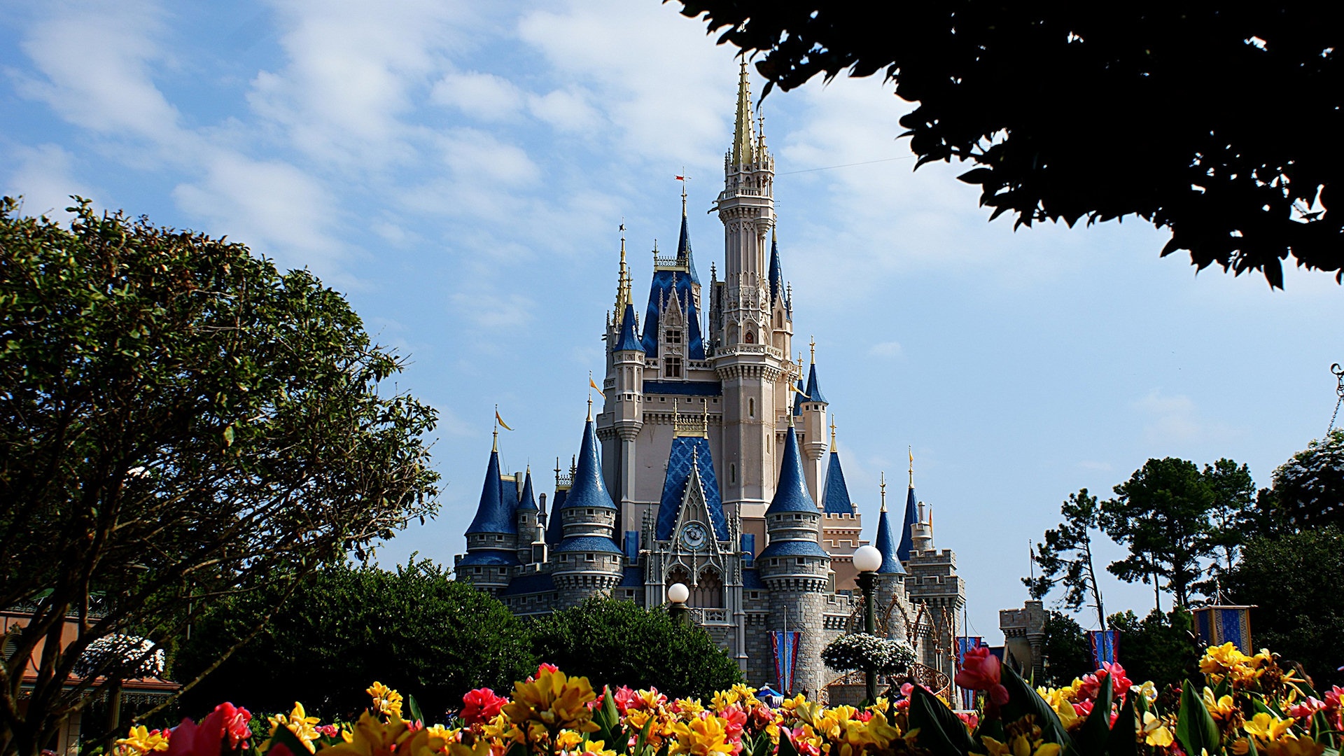 Castle Disney Wallpaper Screen Savers World Return Castles Cinderellas