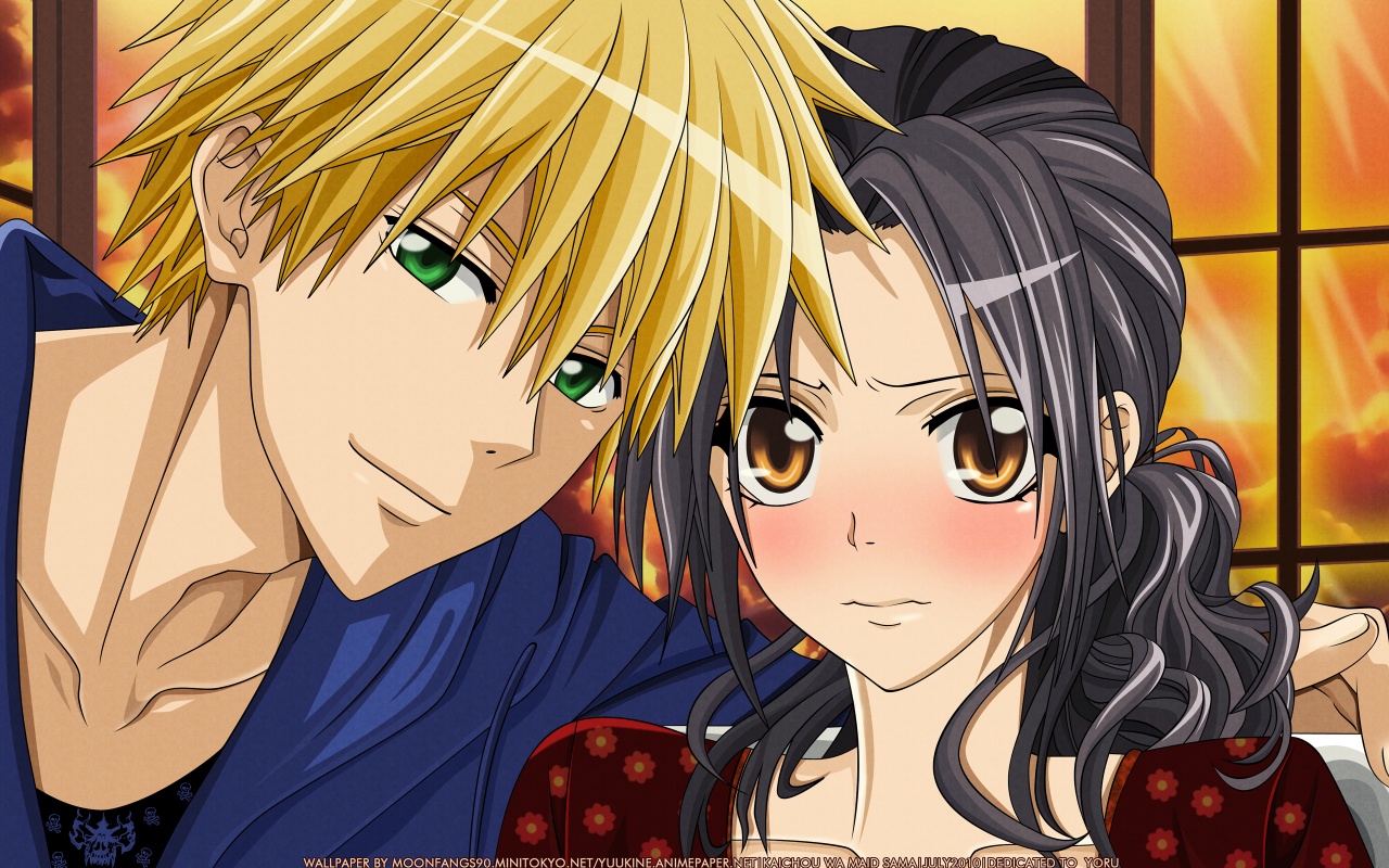 Usui X Misaki Anime Couples Wallpaper