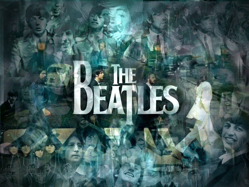 The Beatles Logo Exclusive HD Wallpaper
