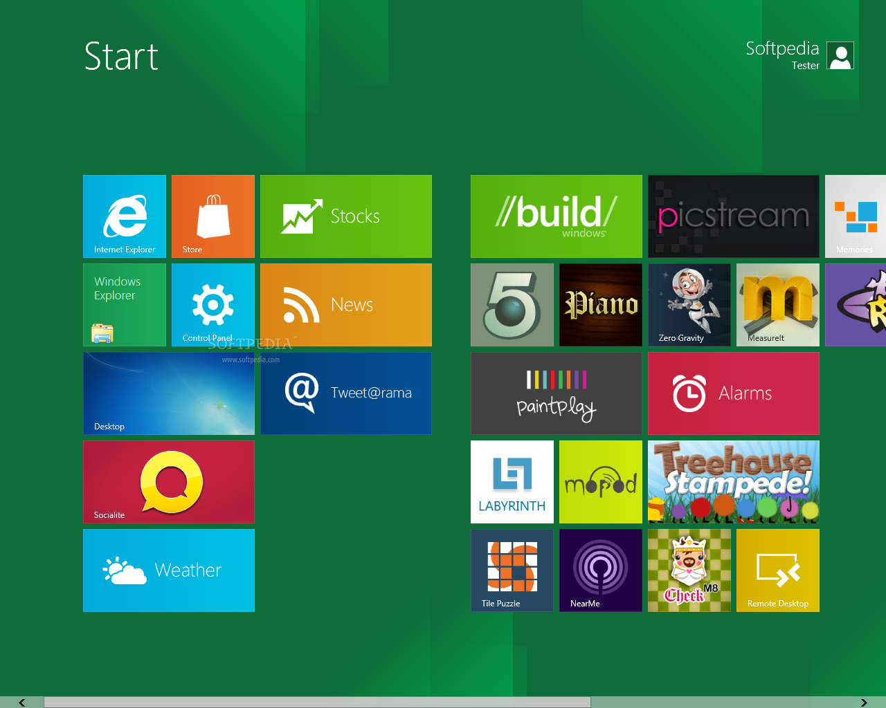 Windows 8 Pre Beta Supports Custom Images for Metro Background