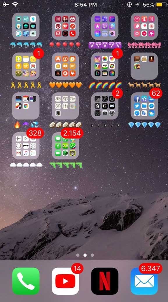 Simple iPhone Wallpaper Idea Color Schemes
