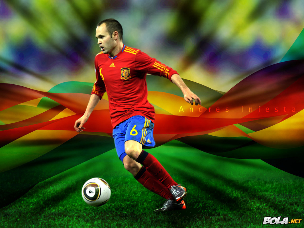 Andrs Iniesta Lujn Andrs Iniesta Spanish National Team Wallpaper