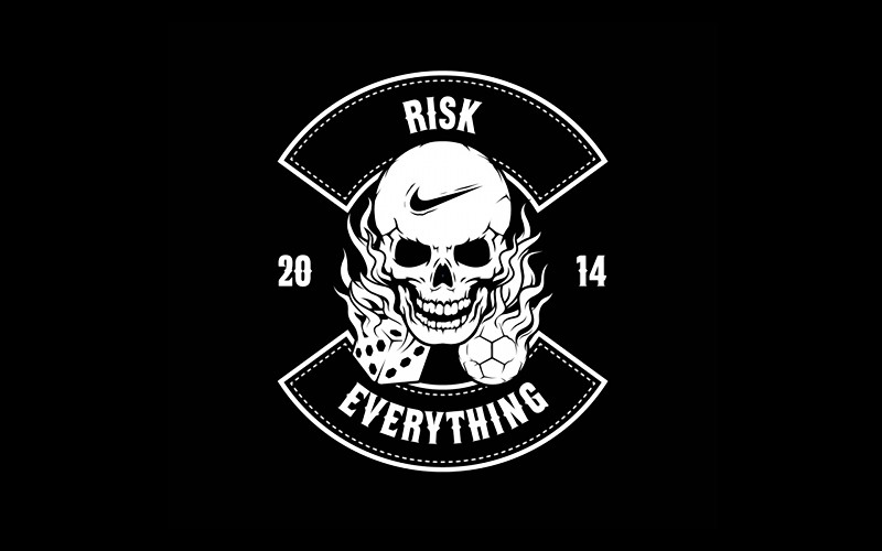 Nike Football Risk Everything Logo 2014 HD Wallpaper Free Desktop