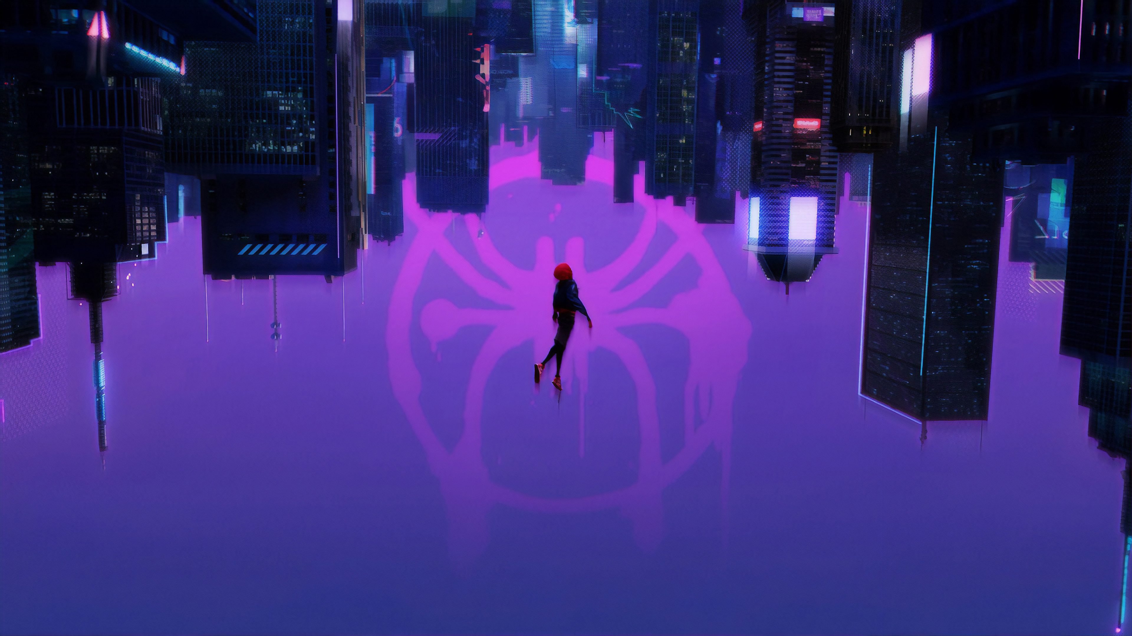 Spider Verse 4k New Artwork Wallpaper HD Superheroes