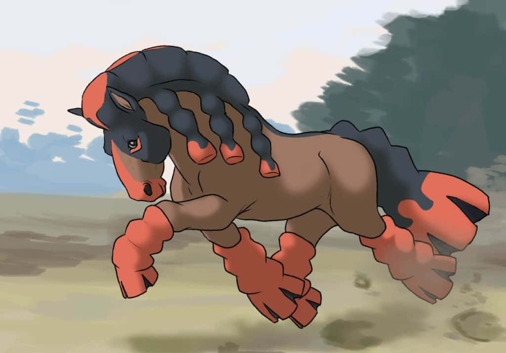 Galloping Mudsdale Wallpaper