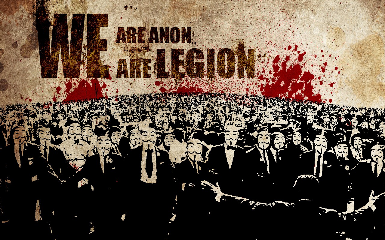 Anonymous Legion Wallpaper