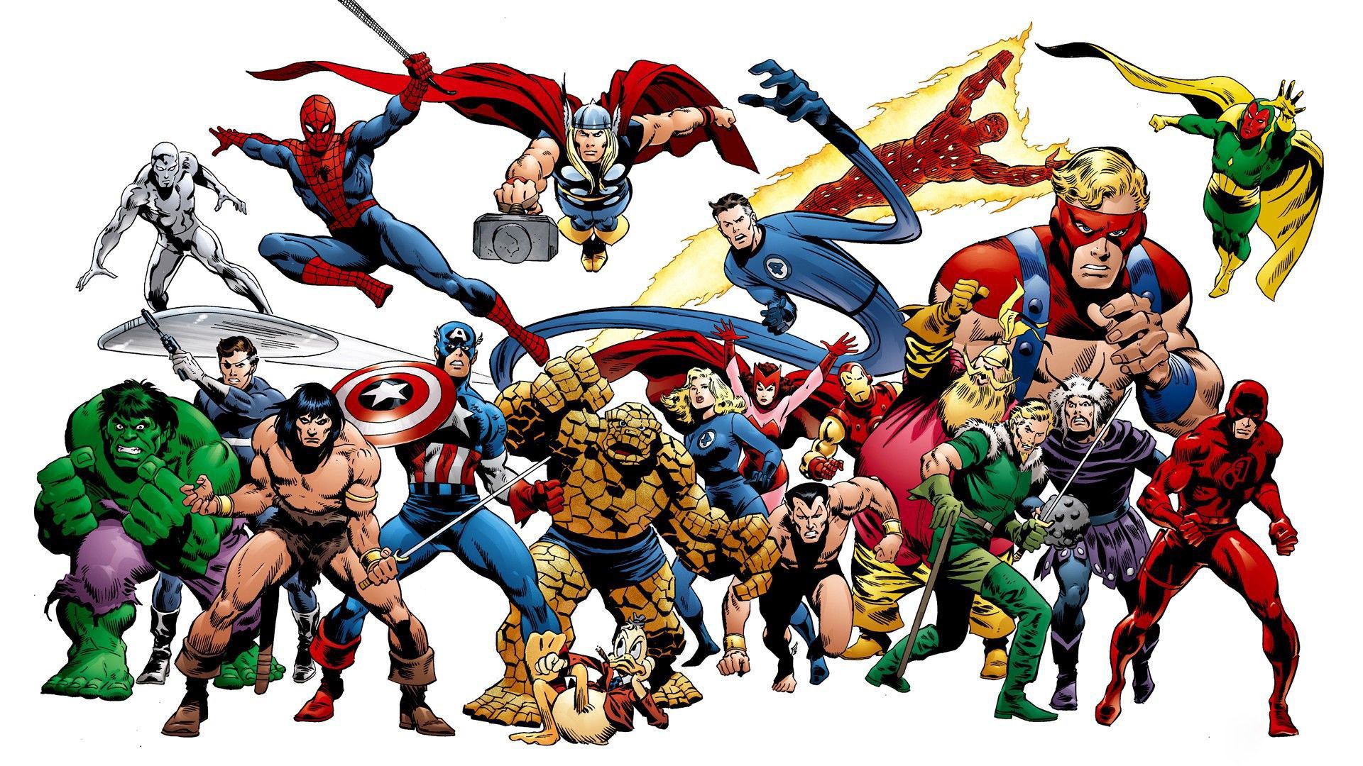 Marvel Characters Wallpaper On