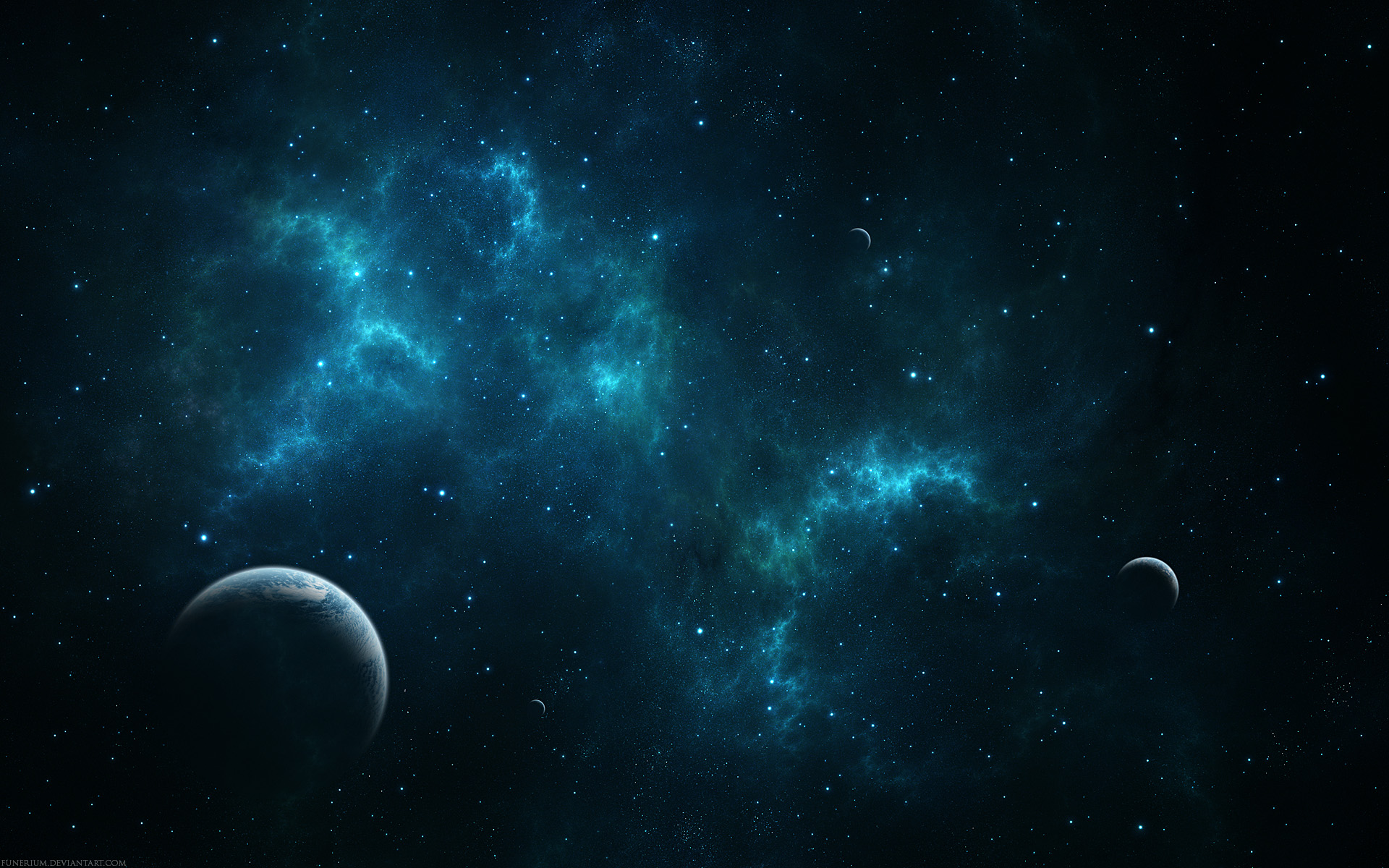 Planet Space Cosmos Stars Wallpaper 4K HD PC 4270f