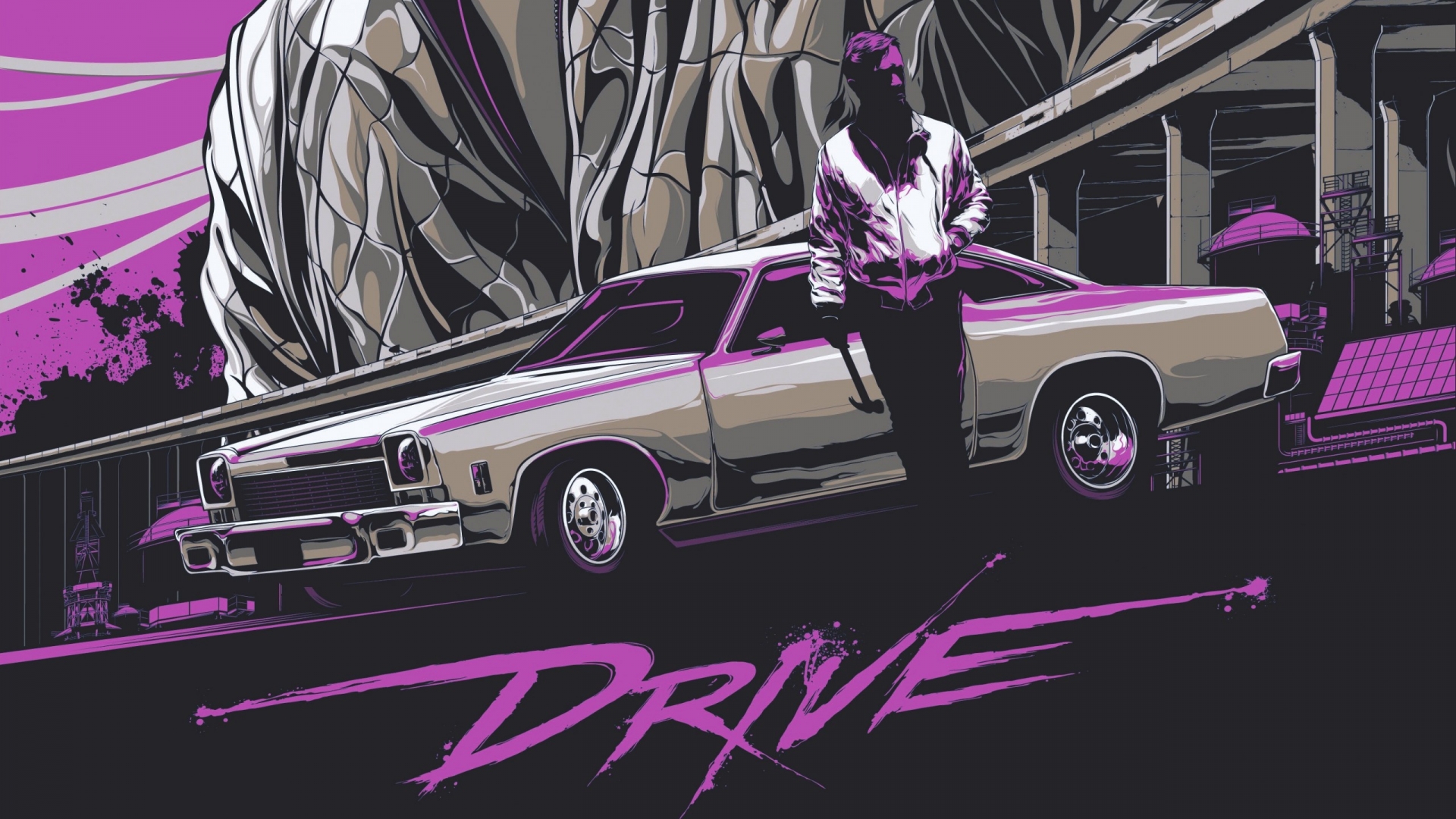 Drive movie Ryan Gosling HD Wallpaper