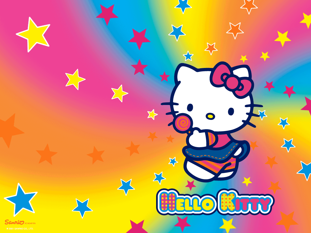Hello Kitty Background Wallpaper HD In Cartoons