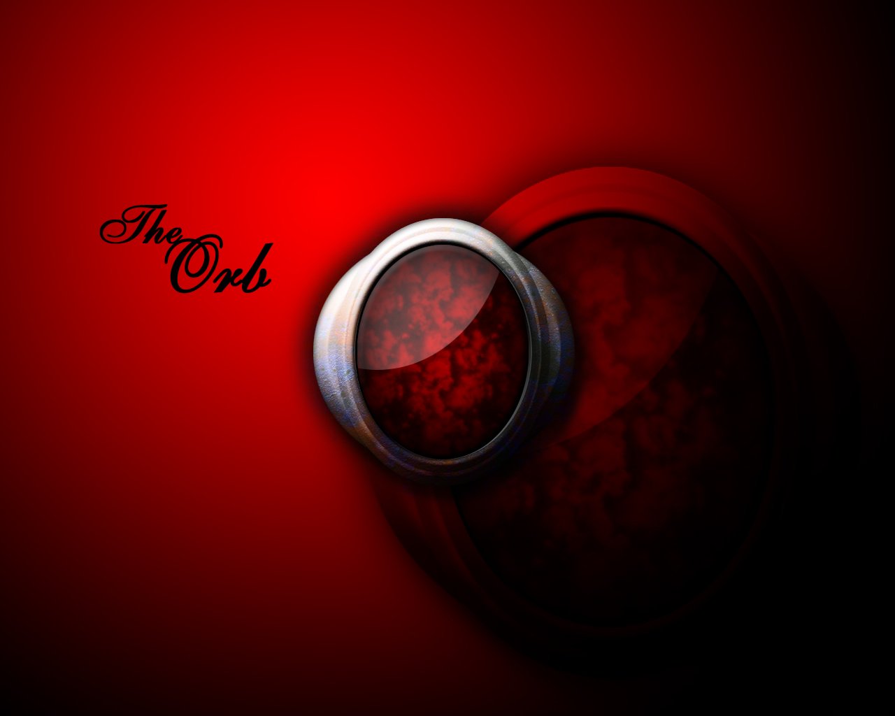 The Red Orb Wallpaper HD