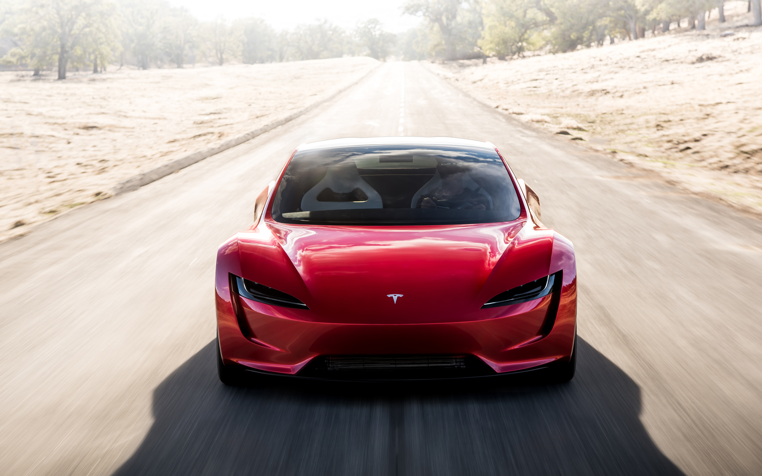 Tesla Roadster 4k Wallpaper HD