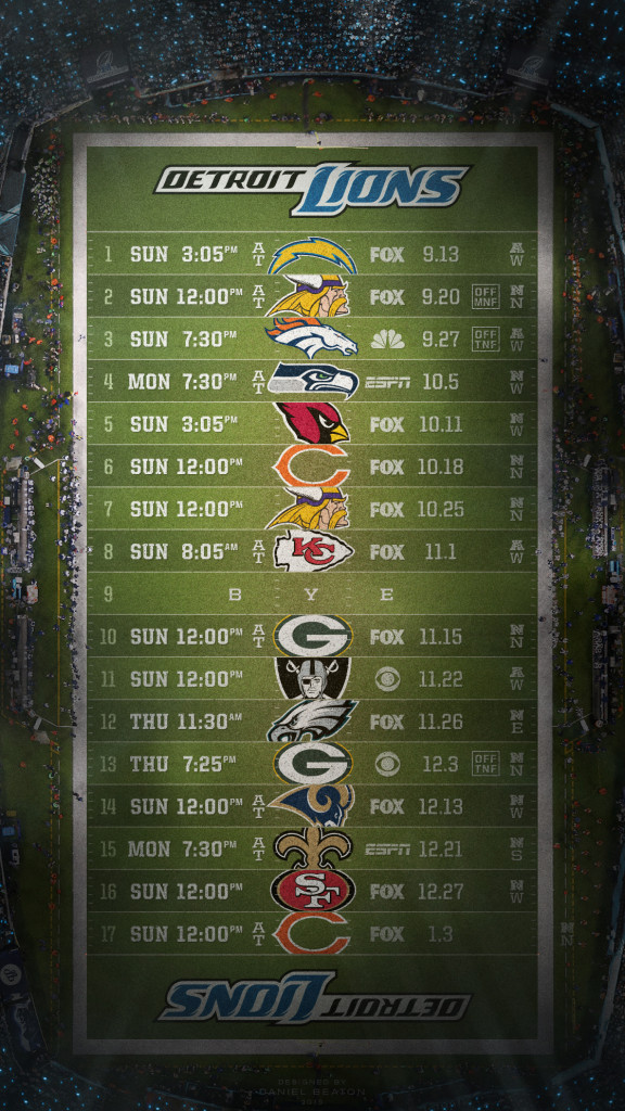 Free download 2015 NFL Schedule Wallpapers Page 4 of 8 NFLRT [576x1024