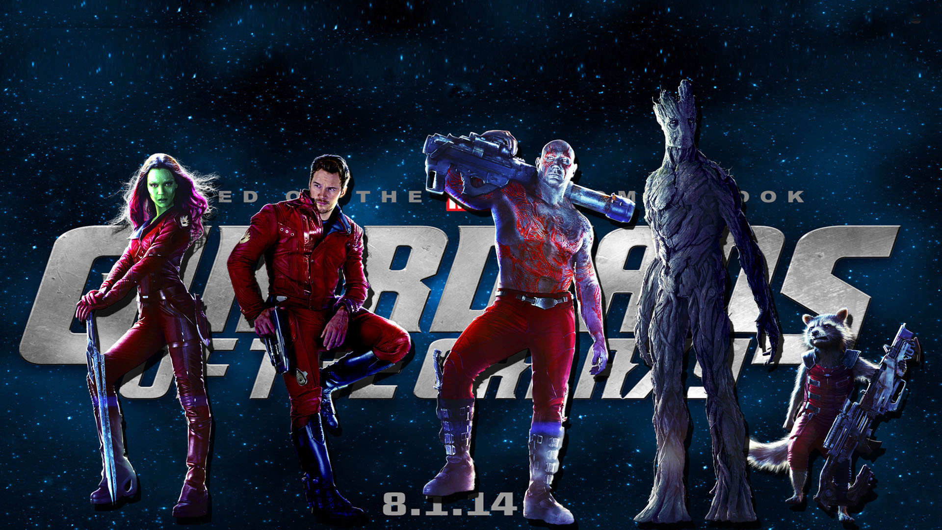 Guardians Of The Galaxy Movie Wallpaper