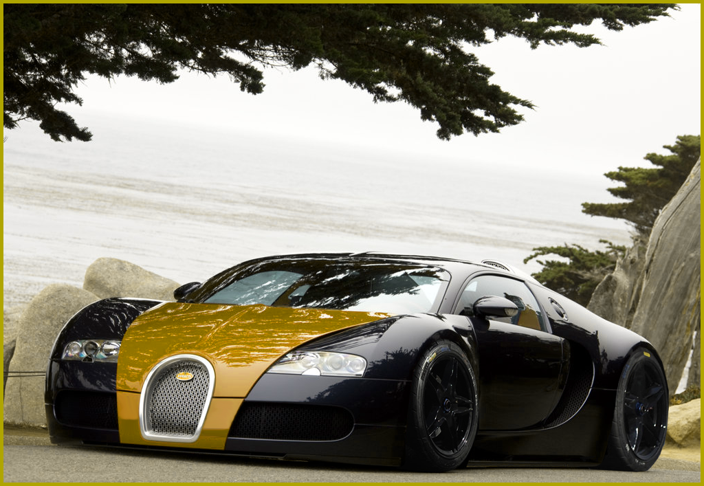 Bugatti Veyron Wallpaper Gold