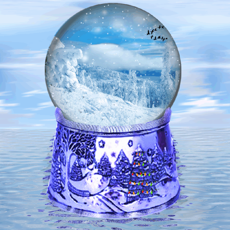 New Christmas Day Snow Globe By Aim4beauty
