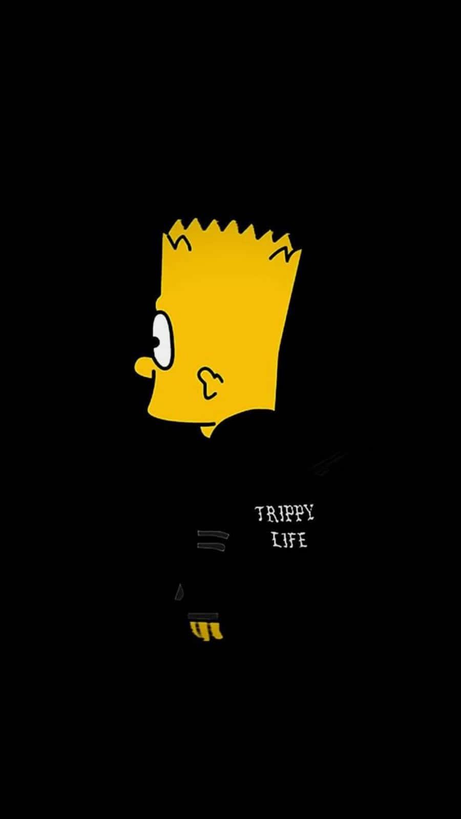 Bart Simpson Feeling Discouraged After His Phone Is Lost