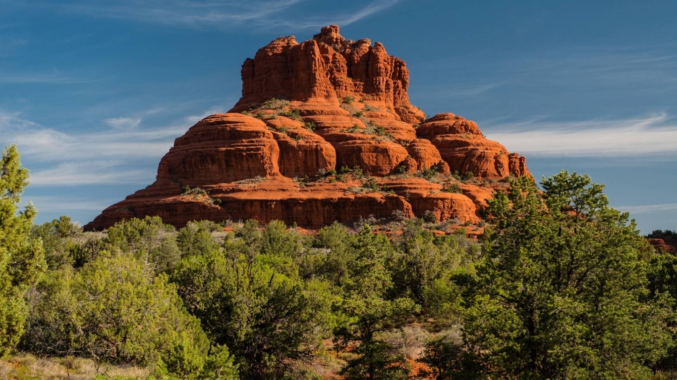 Bell Rock In Sedona Wallpaper Nature With All
